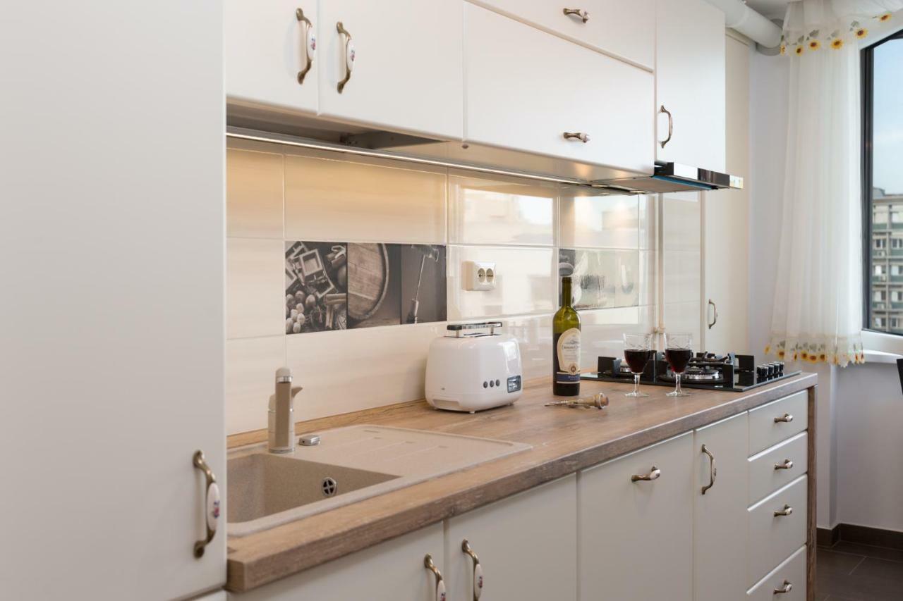 Central Luxury Flat With Terrace - Adela Accommodation - Ideal For Long Stays ブカレスト エクステリア 写真