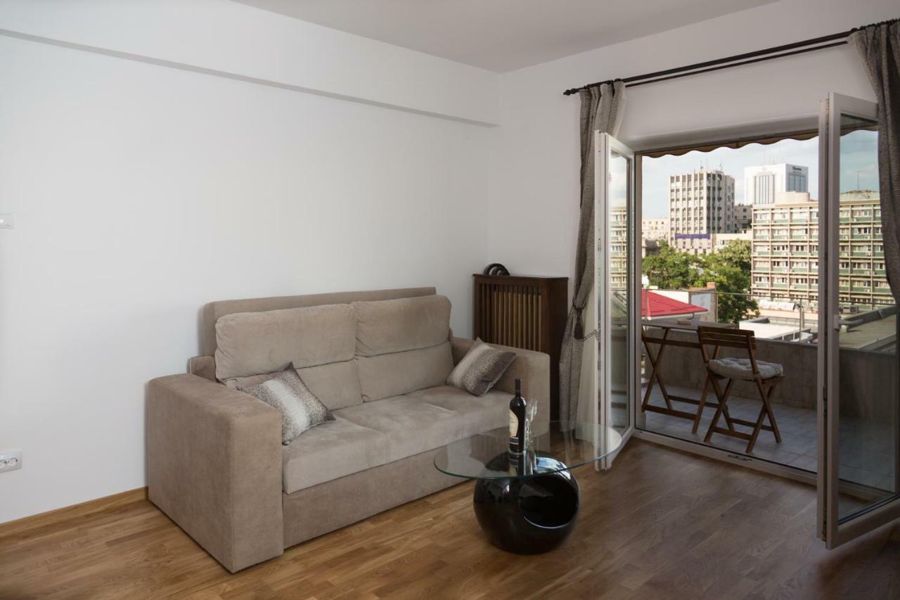 Central Luxury Flat With Terrace - Adela Accommodation - Ideal For Long Stays ブカレスト エクステリア 写真